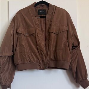New Look Brown Bomber Jacket